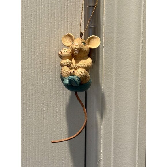 Kurt Adler Babys First Christmas Mouse Ornament Hanging Decoration - Picture 3 of 5